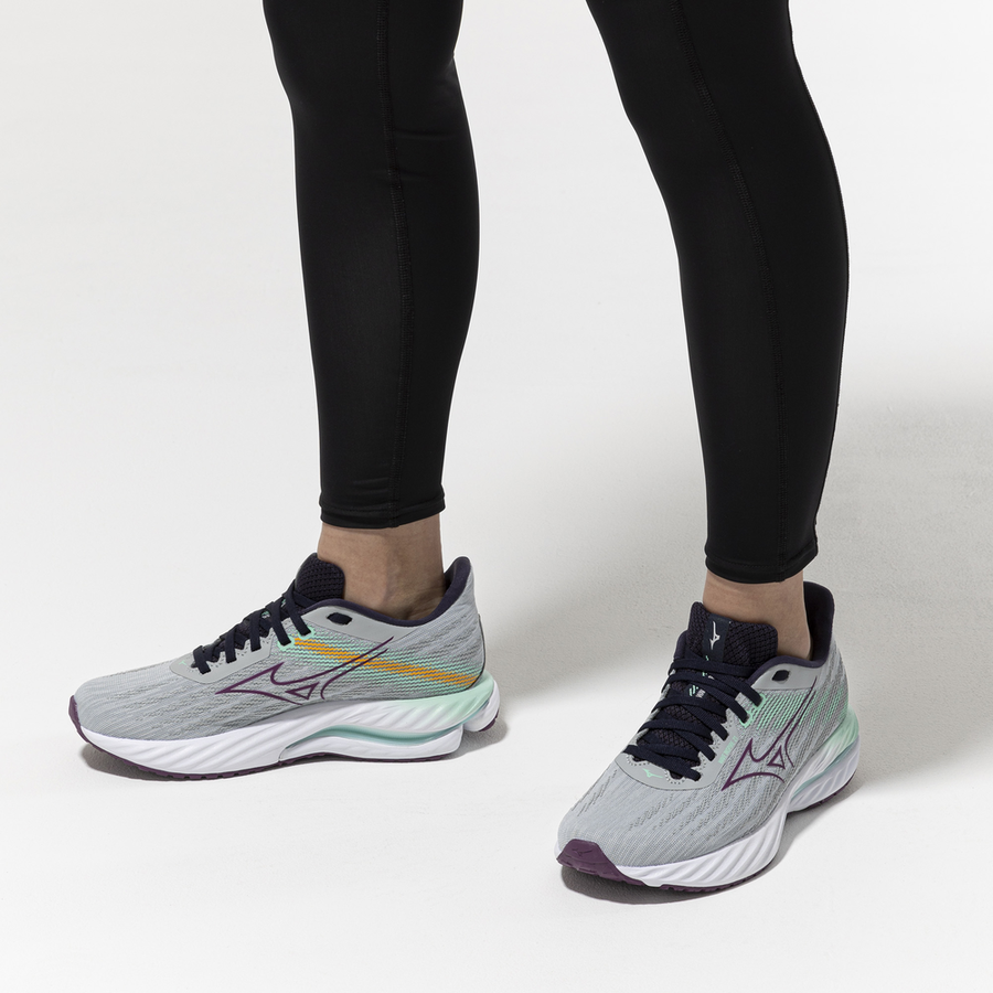 Mizuno WAVE INSPIRE 21 Pearl Blue/Dark Purple/Ice Green