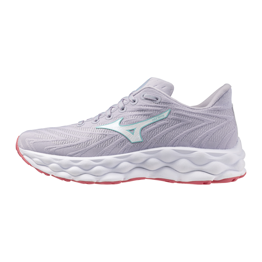 Mizuno WAVE SKY 8 Thistle/White/Camellia Rose
