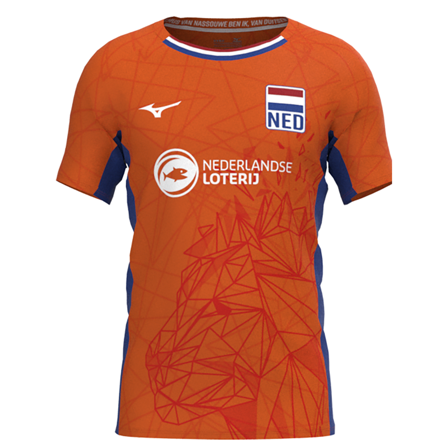 Verouderd Intensief Bloemlezing Nevobo Volleyball Match Orange Shirt Men - Rood | Volleybal | Mizuno  Nederland