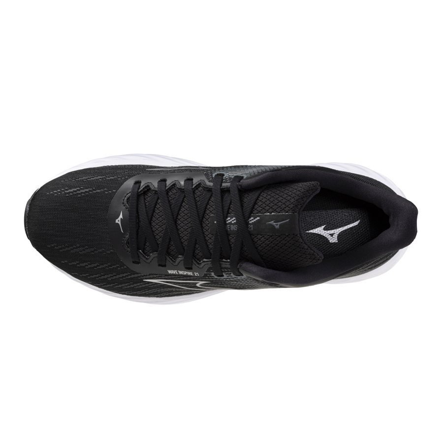 Mizuno WAVE INSPIRE 21 Black/silver/metallic gray
