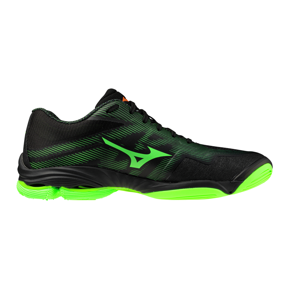 Mizuno WAVE LIGHTNING PRO Black/Glowing Apple/Mandarin Orange