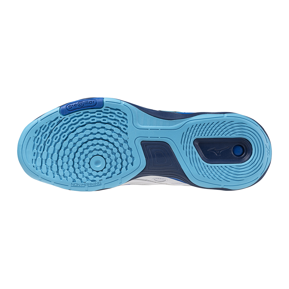 Mizuno WAVE MEDAL 7 White/mugen blue/estate blue