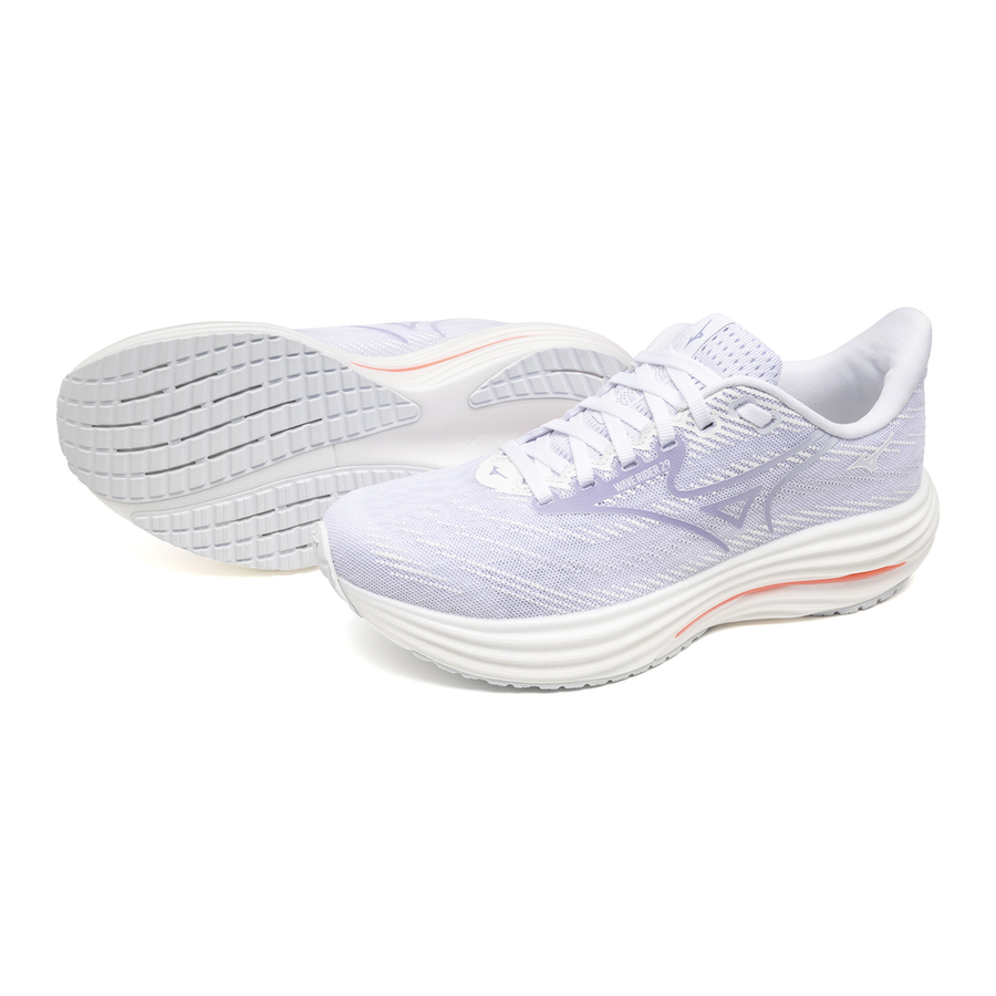 Mizuno WAVE RIDER 29 White/Icelandic Blue/StrikingC