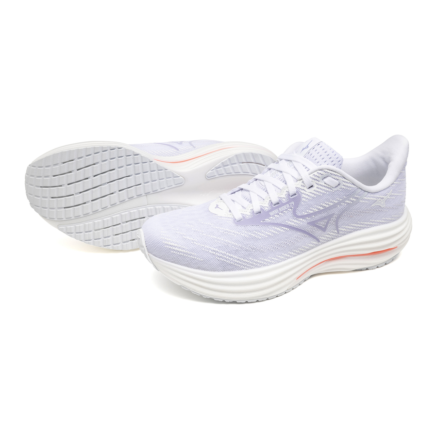 Mizuno WAVE RIDER 29 White/Icelandic Blue/StrikingC