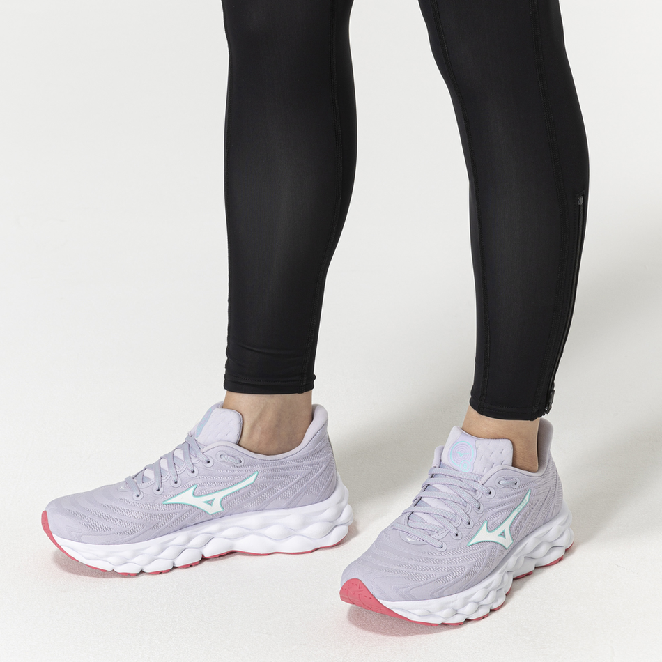 Mizuno WAVE SKY 8 Thistle/White/Camellia Rose