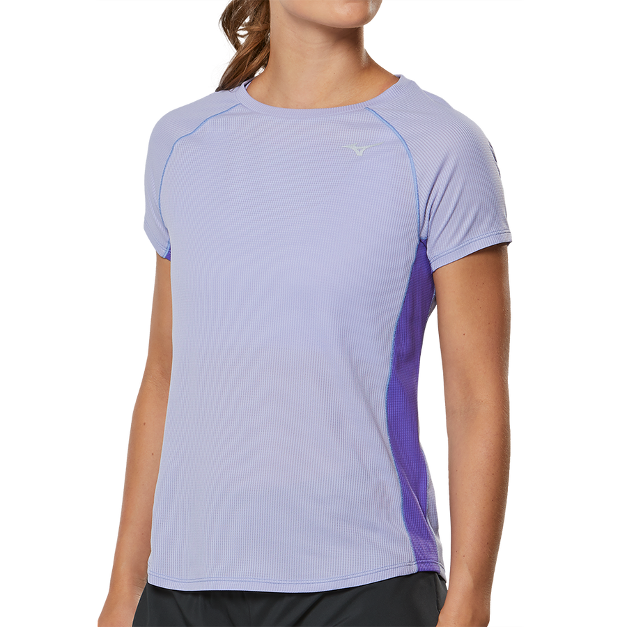 Mizuno DRYAEROFLOW Tee Violet Glow