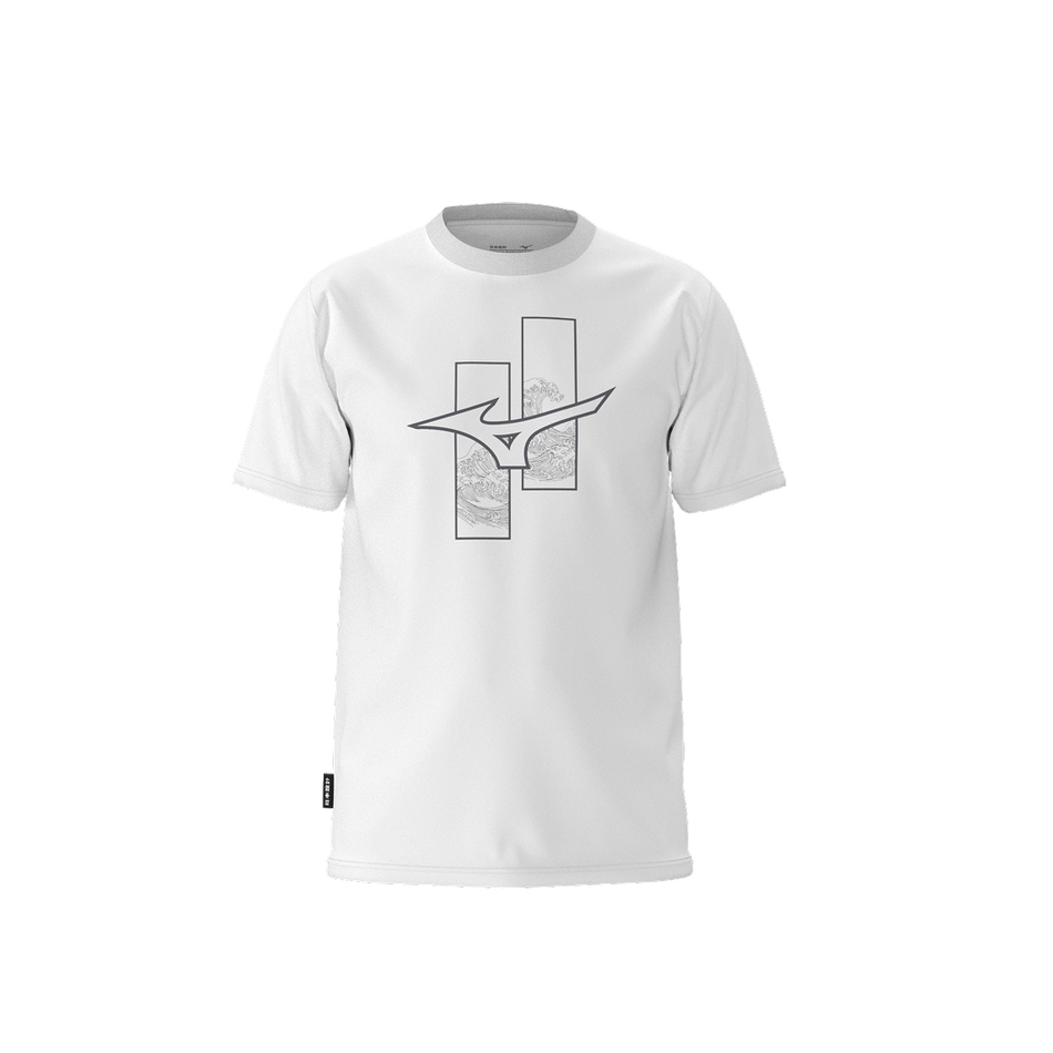 Mizuno Athleticwear runbird t-shirt White