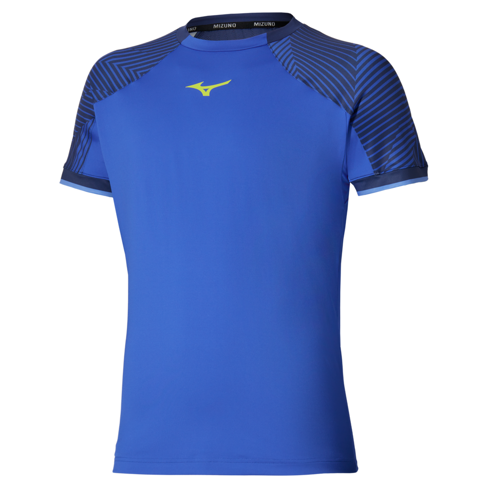 Mizuno Short Sleeve Tee(M) Dazzling Blue