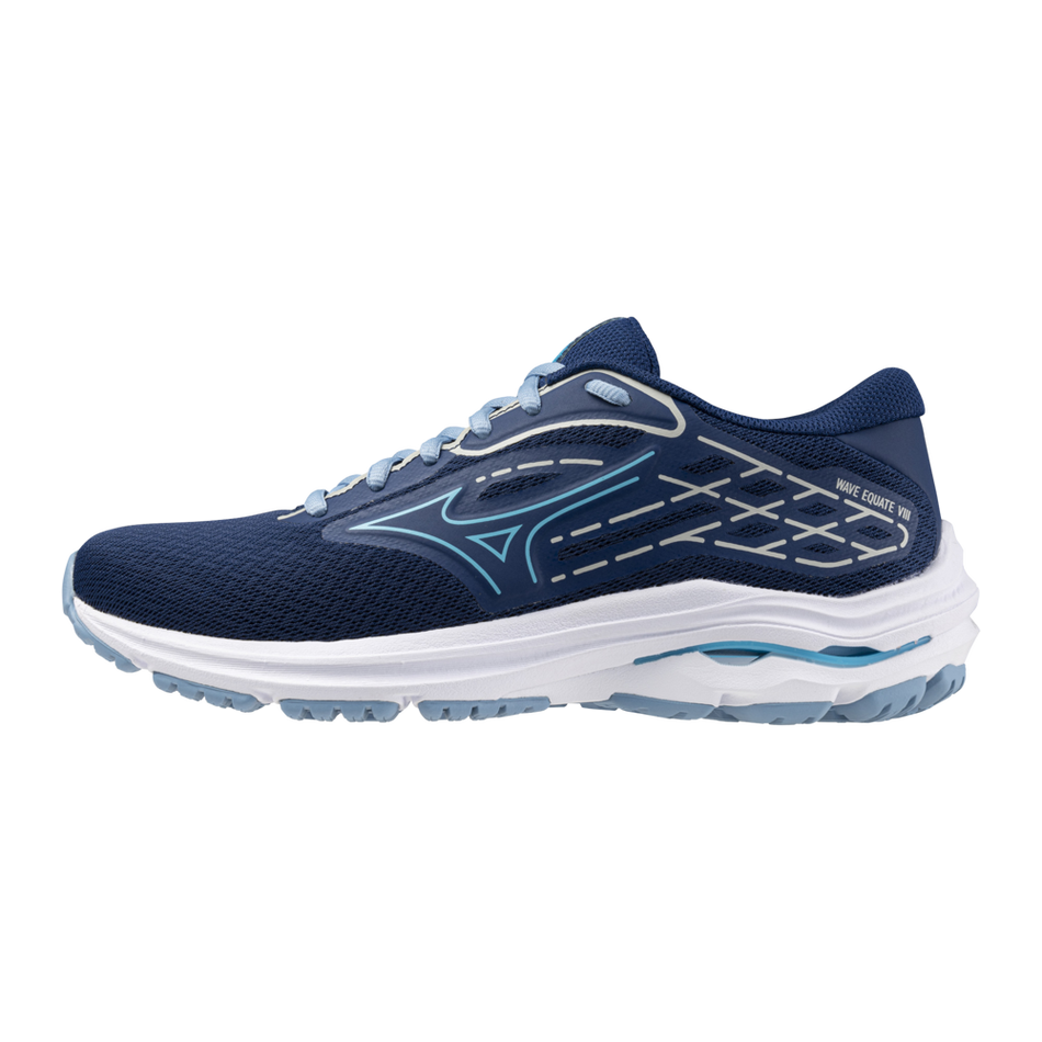 Mizuno WAVE EQUATE 8 Estate blue/river blue/glacier lake
