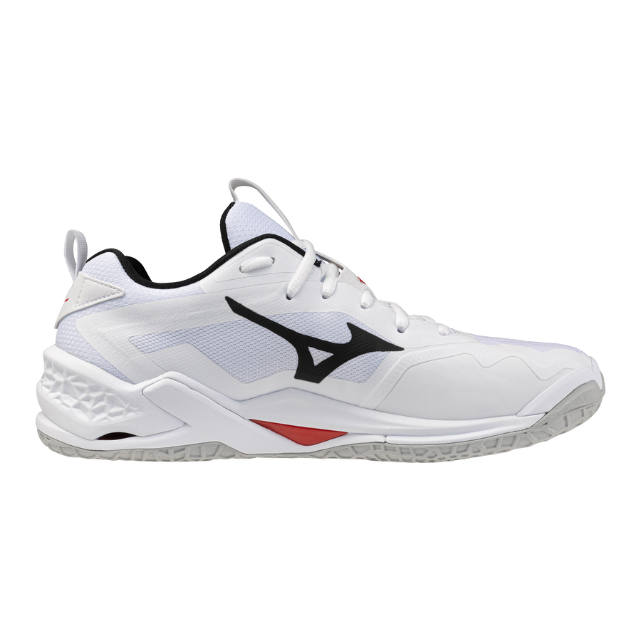 Mizuno WAVE STEALTH NEO 2 White/Black/Fiery Red