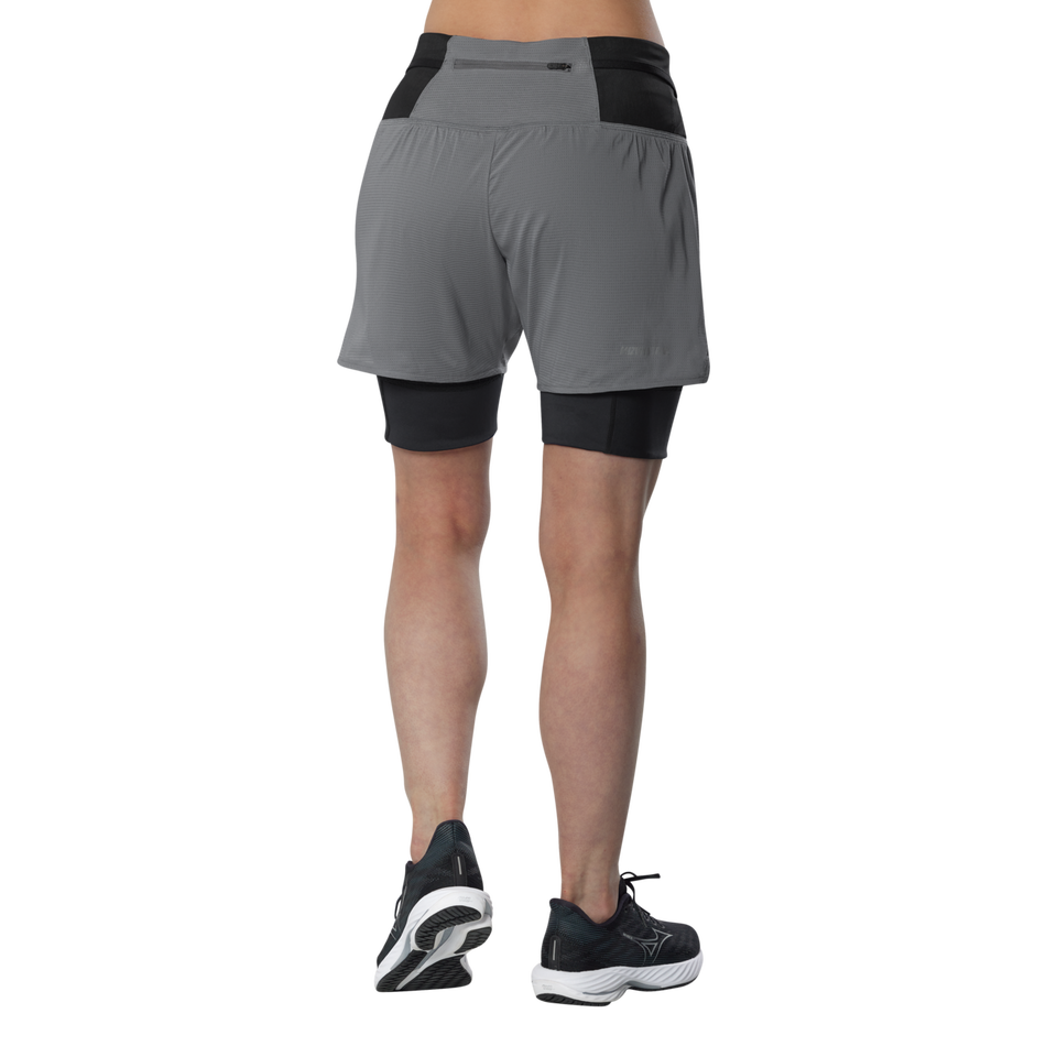Mizuno Trail Multipocket2in1Short(W) Lava Smoke
