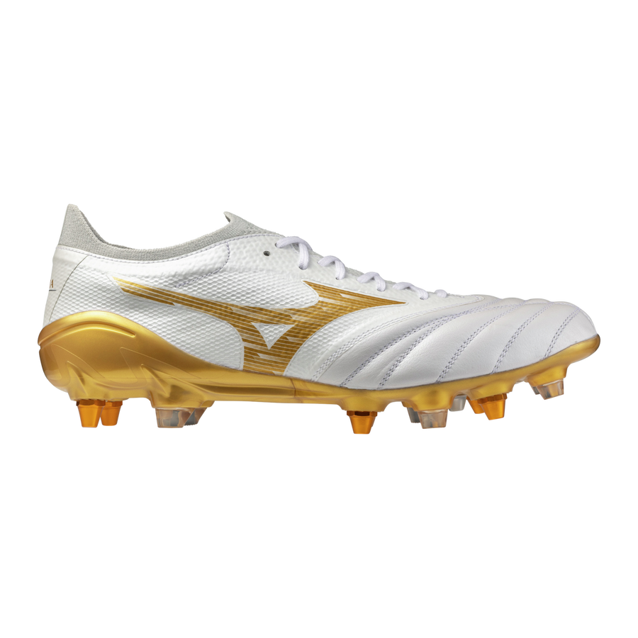 Mizuno MORELIA NEO IV β ELITE MIX White/MP Gold/Cool Gray 3C