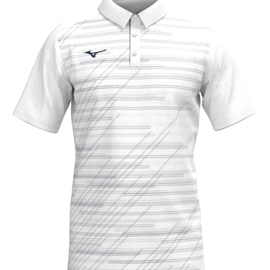 Mizuno Chiba Polo Men White