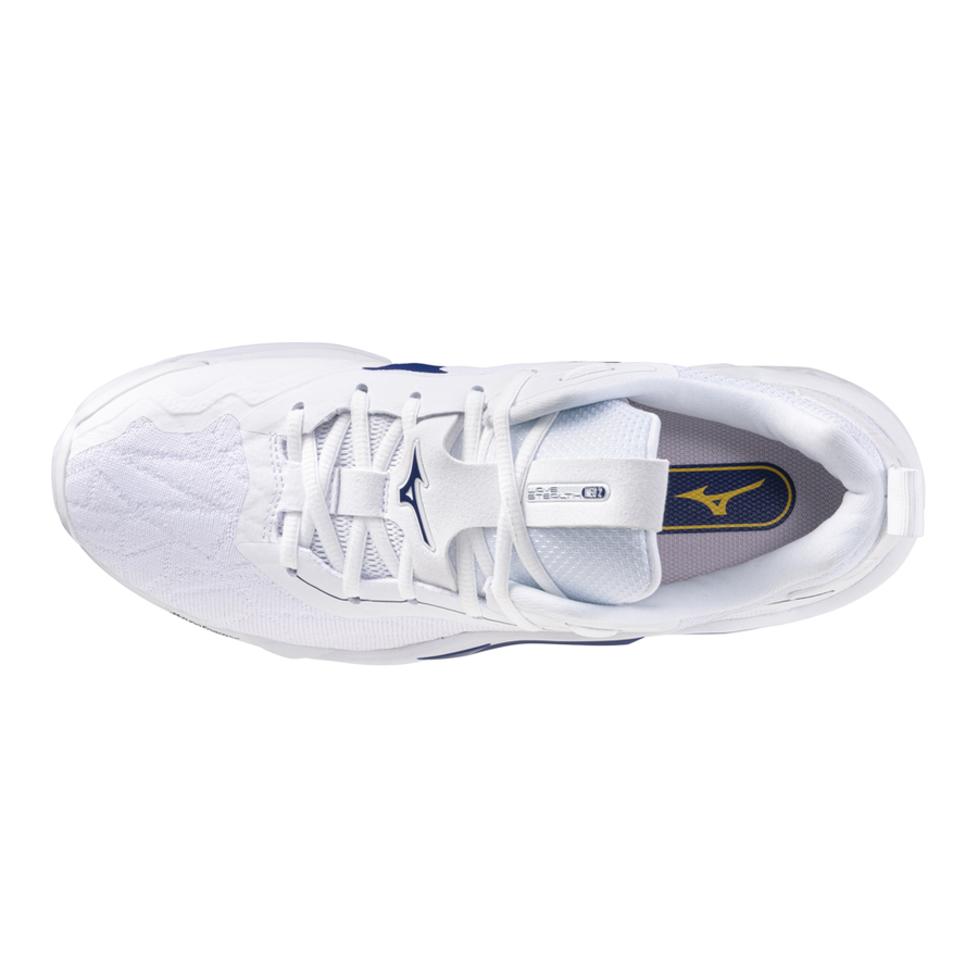 Mizuno WAVE STEALTH NEO 2 White/BellwetherBlue/BelAirBlu