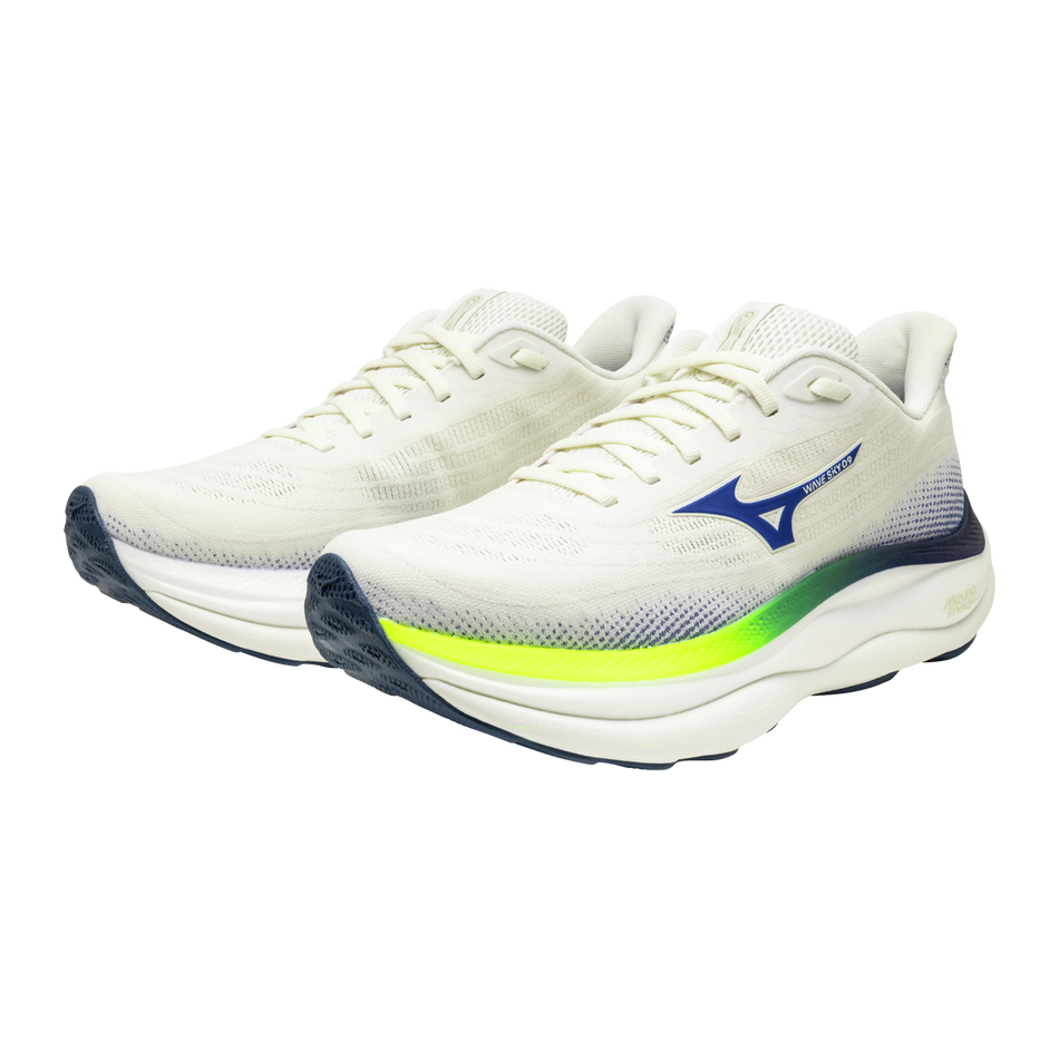 Mizuno WAVE SKY 9 Snow White/Surf the Web/Lightn