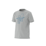 Mizuno Athleticwear runbird t-shirt Dawn blue