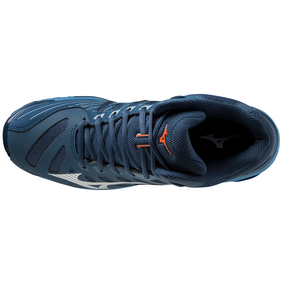 Mizuno WAVE VOLTAGE MID DarkDenim/Wht/BlueJasper