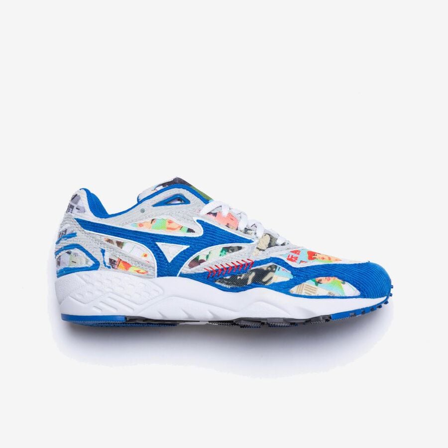 Mizuno CONTENDER SHINZO Cool Gray 3C/Sterling Blue/Whit
