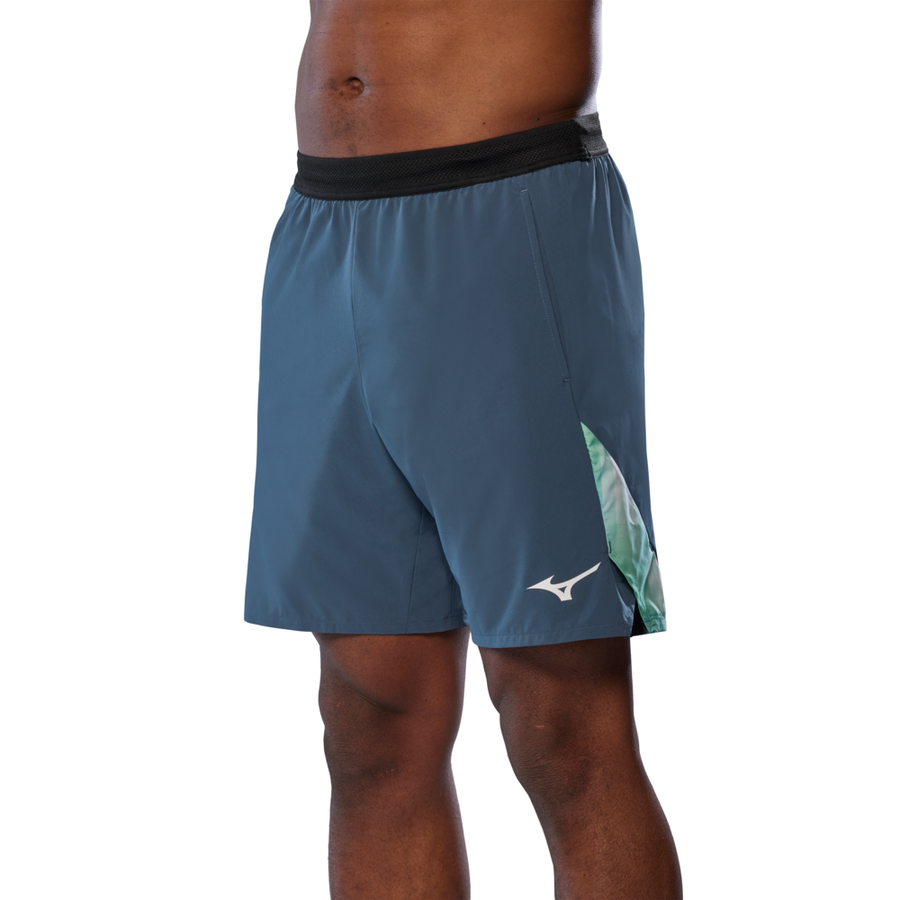 Mizuno FRONTIER 8 IN AMPLIFY SHORT Vintage indigo