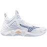 Mizuno WAVE MOMENTUM 3 MID White/NavyPeony/PeachParfait