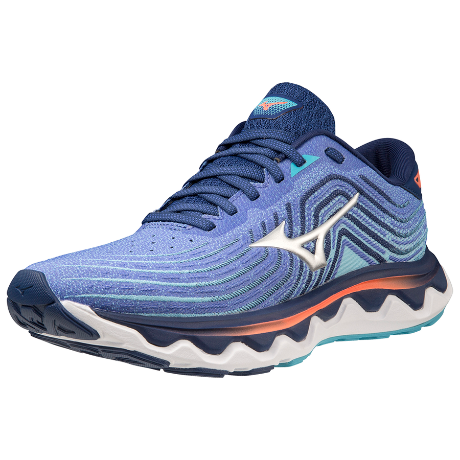 Mizuno Wave Horizon 6 DazzlingBlu/Slvr/NeonFra