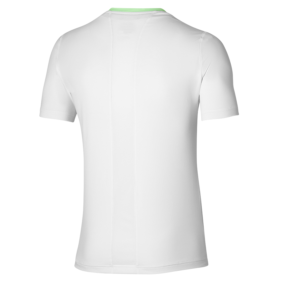 Mizuno RELEASE SHADOW GRAPHIC TEE White