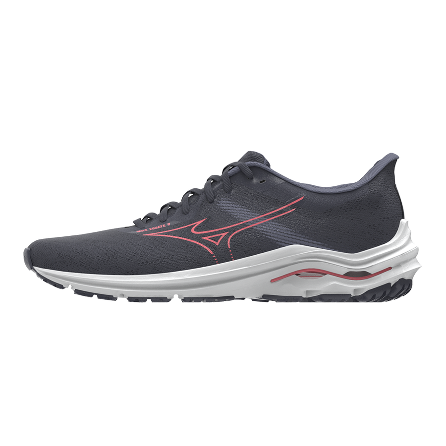 Mizuno WAVE EQUATE 9 Odyssey Gray/Striking Coral/Blue Granite