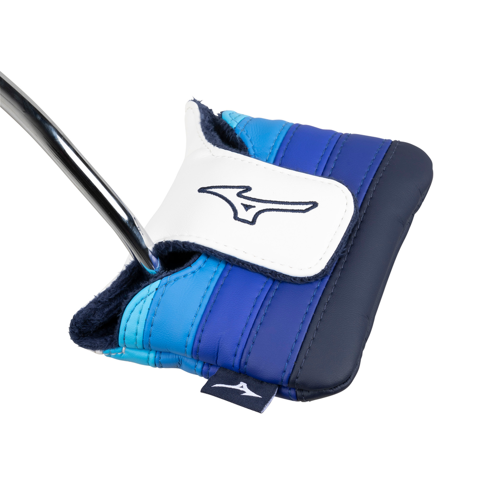 Mizuno Tour Mallet Putter Headcover 25 White/Blue