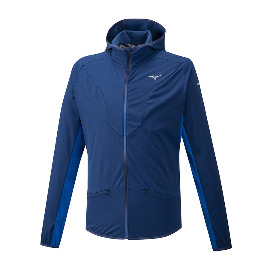 Mizuno Hybrid BT Hoodie Estate Blue