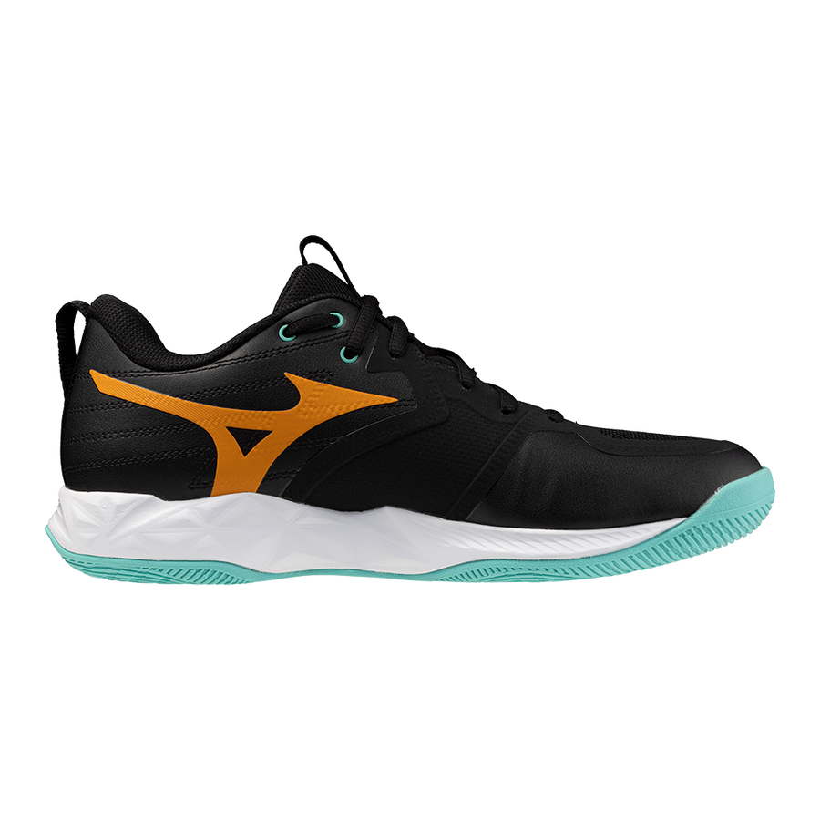 Mizuno WAVE MOMENTUM PRO Black/Tangelo/Ice Green
