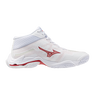 Mizuno WAVE LIGHTNING ELITE MID White/Rose Elegance/Lava Falls