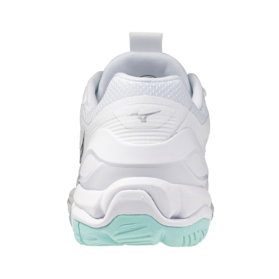 Mizuno WAVE STEALTH 6 White/Blue Tint