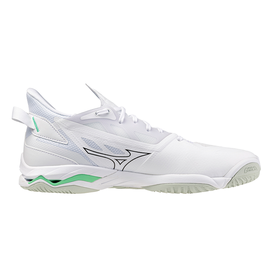 Mizuno WAVE MIRAGE 5 White/Black/Frozen Emerald