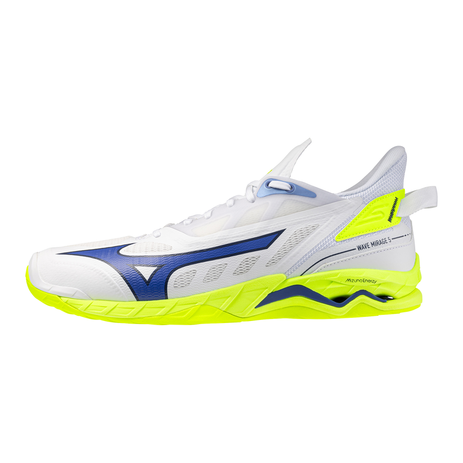 Mizuno WAVE MIRAGE 5 White/Lightning Yellow/Dazzlin
