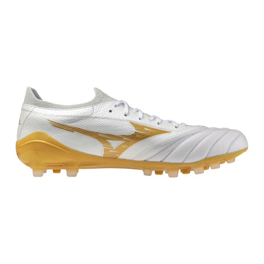 Mizuno MORELIA NEO IV β ELITE AG White/MP Gold/Cool Gray 3C