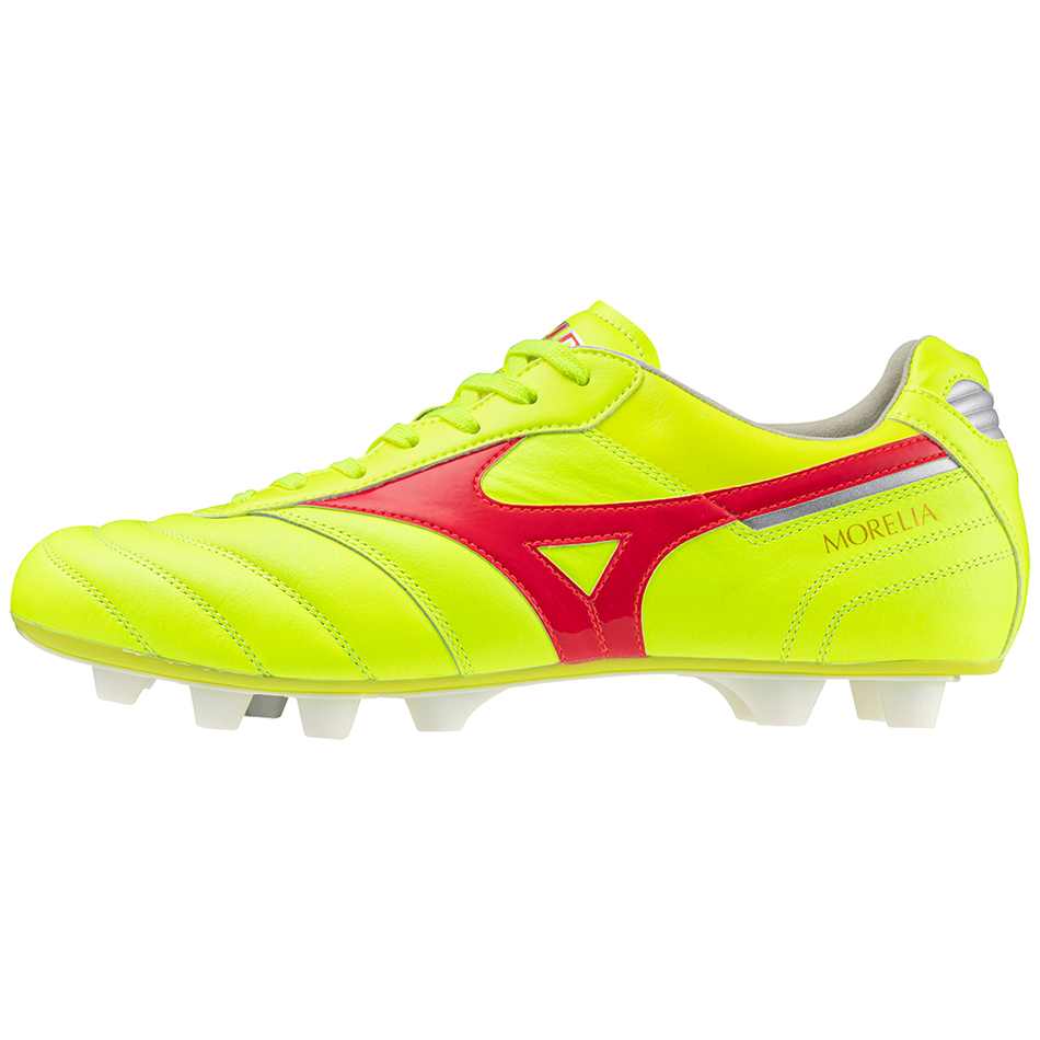 Mizuno MORELIA II ELITE SaftyYllw/FieryCral2/GalxySlvr