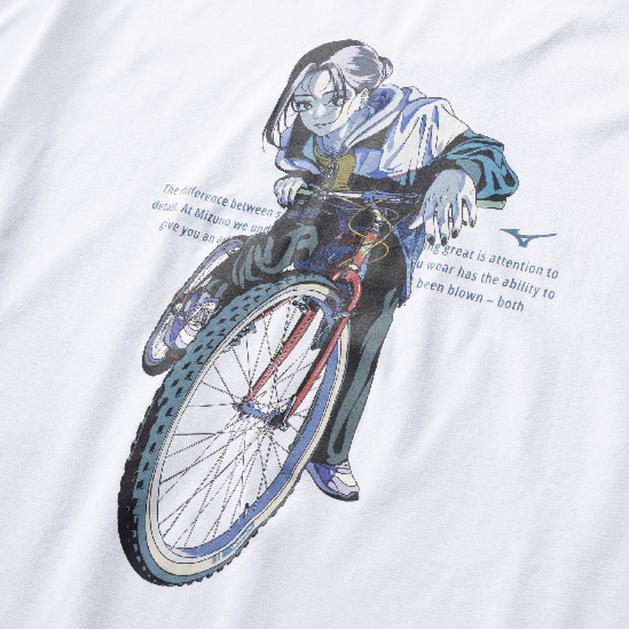 Mizuno Short Sleeve Mizuno Tee White