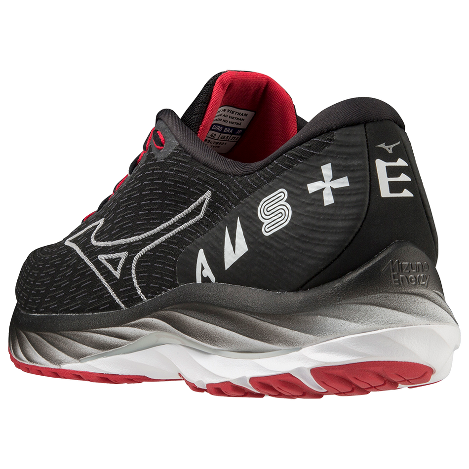 Mizuno Wave Rider 26 Amsterdam Marathon 2022 Amsterdam Black/White/Tango Red