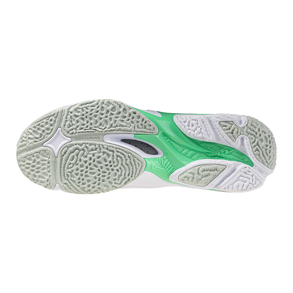 Mizuno WAVE LIGHTNING Z8 MID White/Black/Frozen Emerald
