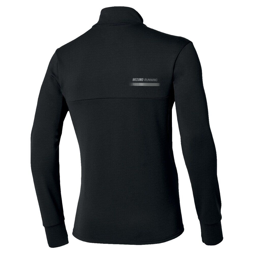 Active warmalite half zip long sleeve top - Black - Running Long