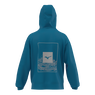 Mizuno Athleticwear new wave hoodie Blue jewel