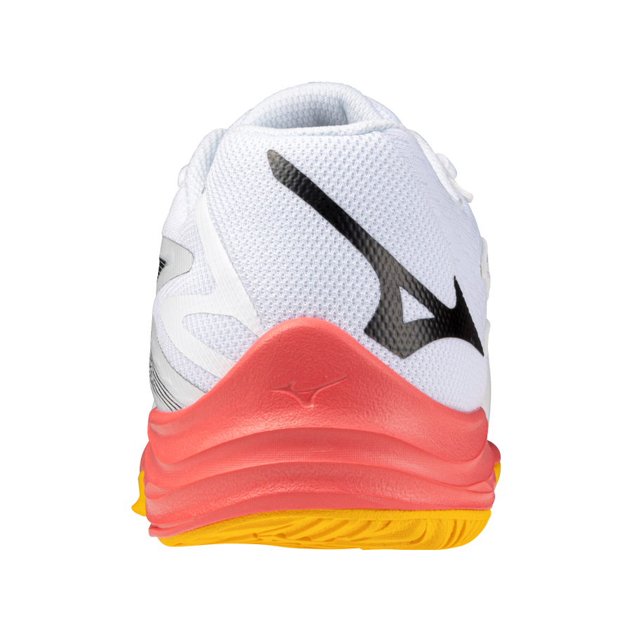 Mizuno LIGHTNING STAR Z7 Jr White/Fiery Coral 2/Citrus