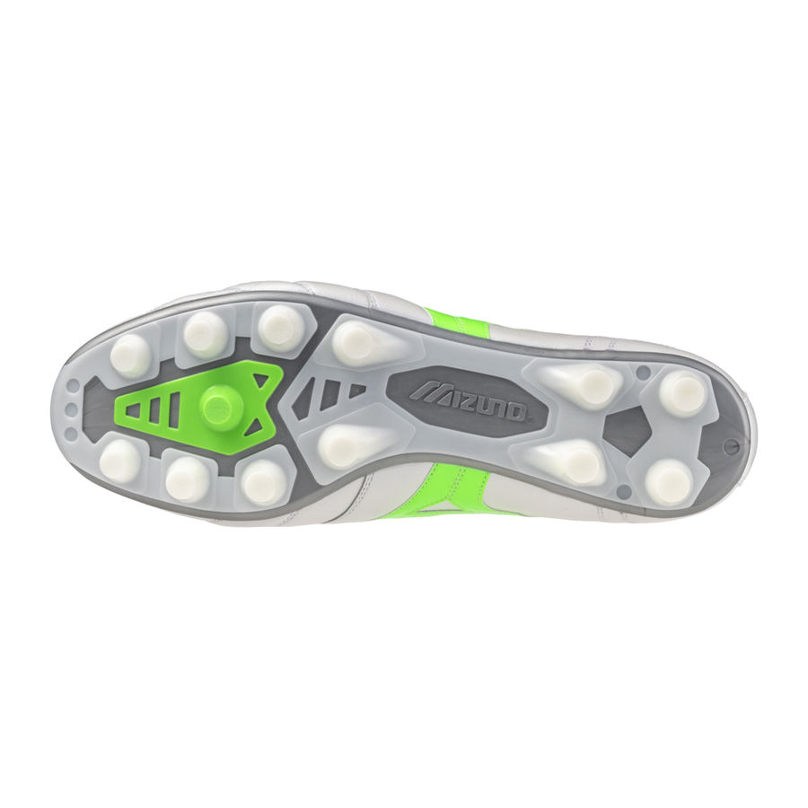 Mizuno MORELIA II ELITE White/neon green/galaxy silver