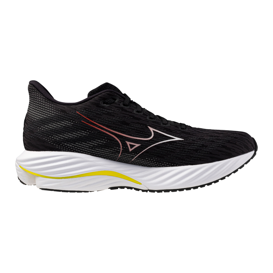 Mizuno WAVE RIDER 28 Black/White/Evening Primrose