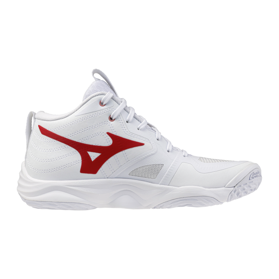 Mizuno WAVE MOMENTUM ELITE MID White/Rose Elegance/Lava Falls
