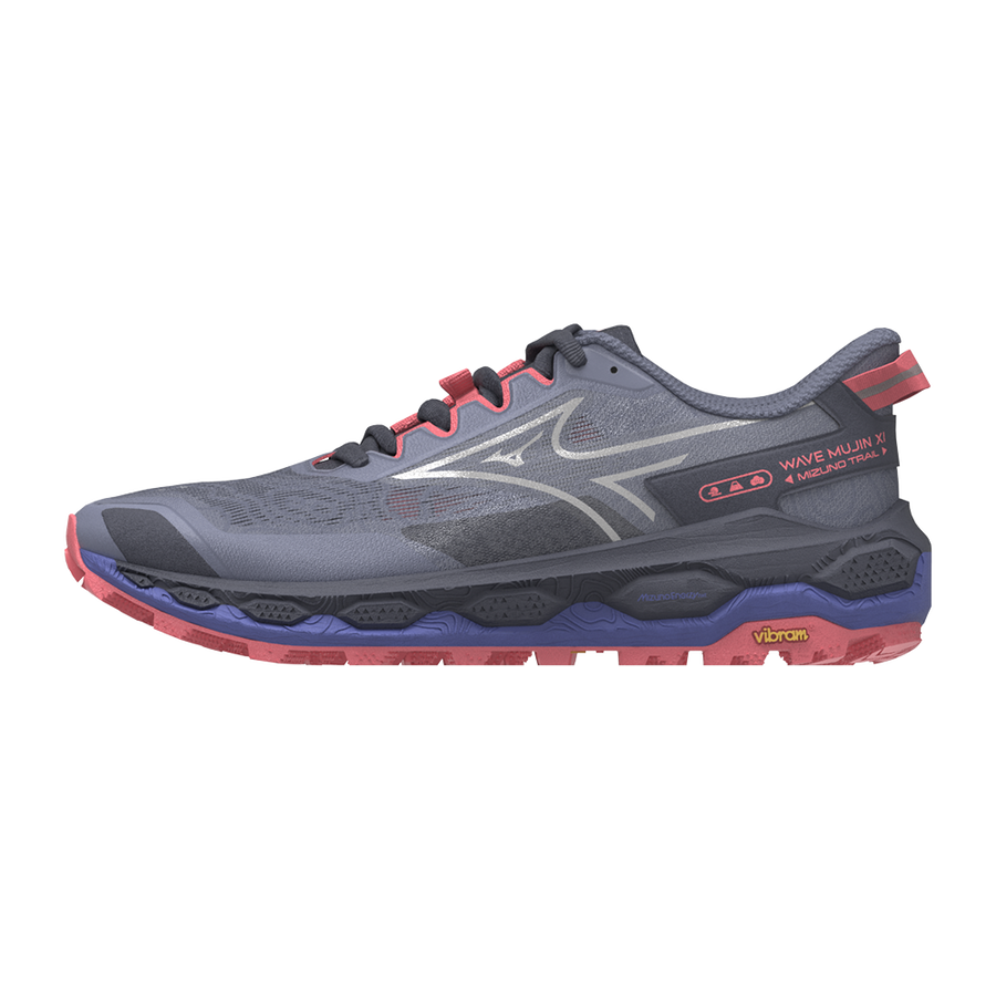 Mizuno WAVE MUJIN 11 Blue Granite/Silver/Striking Coral
