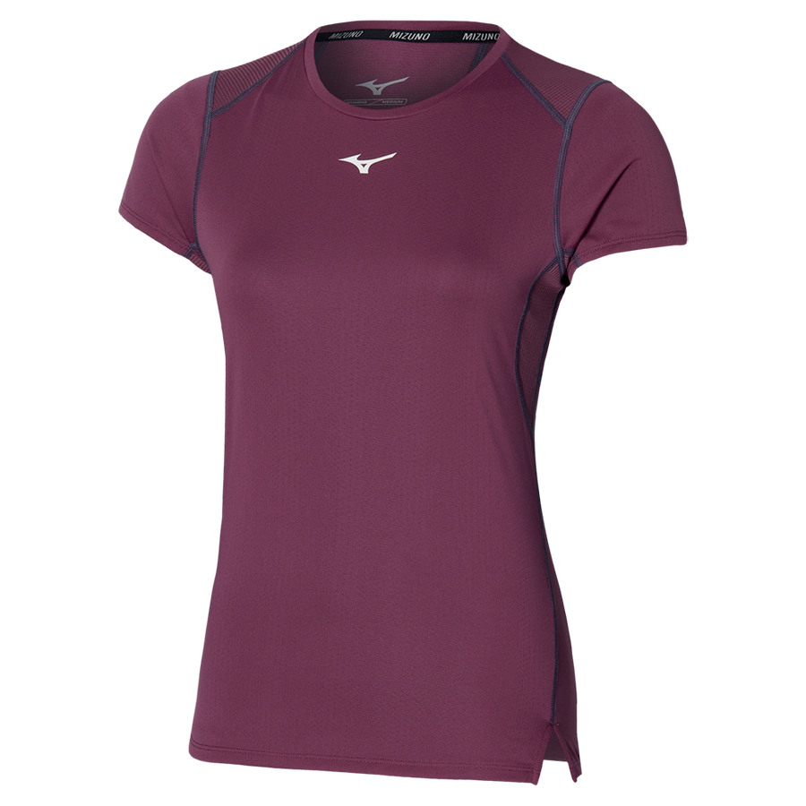 Mizuno DRYAEROFLOW T-SHIRT Violet quartz