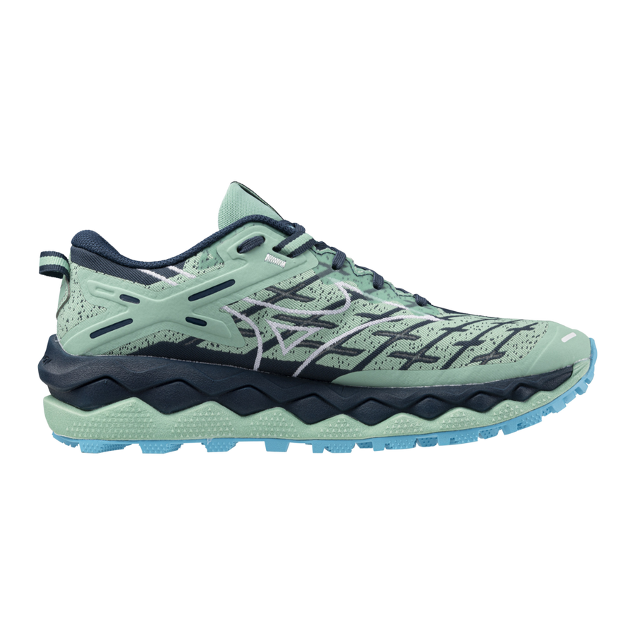 Mizuno WAVE MUJIN 10 Dusty jade green/white/river blue