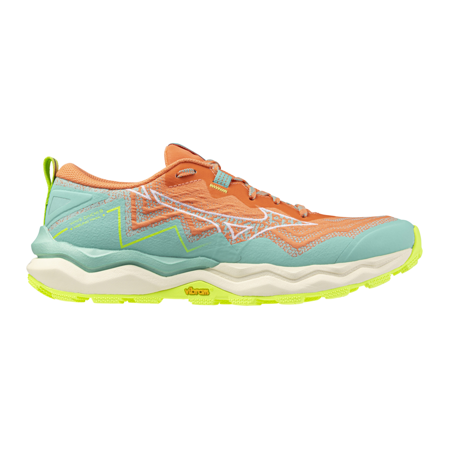 Mizuno WAVE DAICHI 9 Fresh Salmon/White/Sharp Green