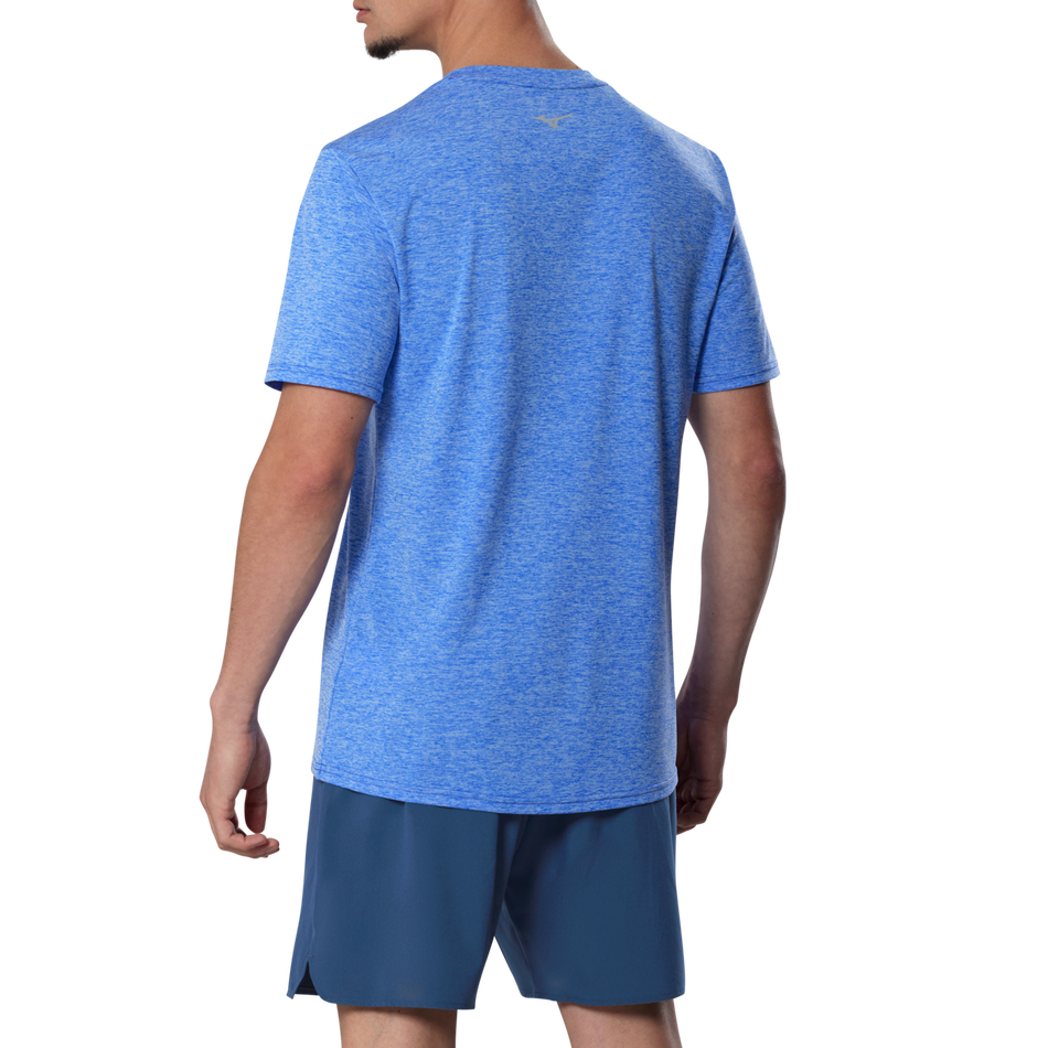 Mizuno Short Sleeve Tee(M) Dazzling Blue